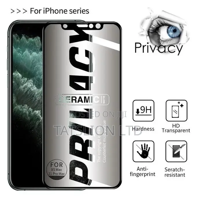 iPhone 14 13 12 Pro Max Privacy Screen Protector