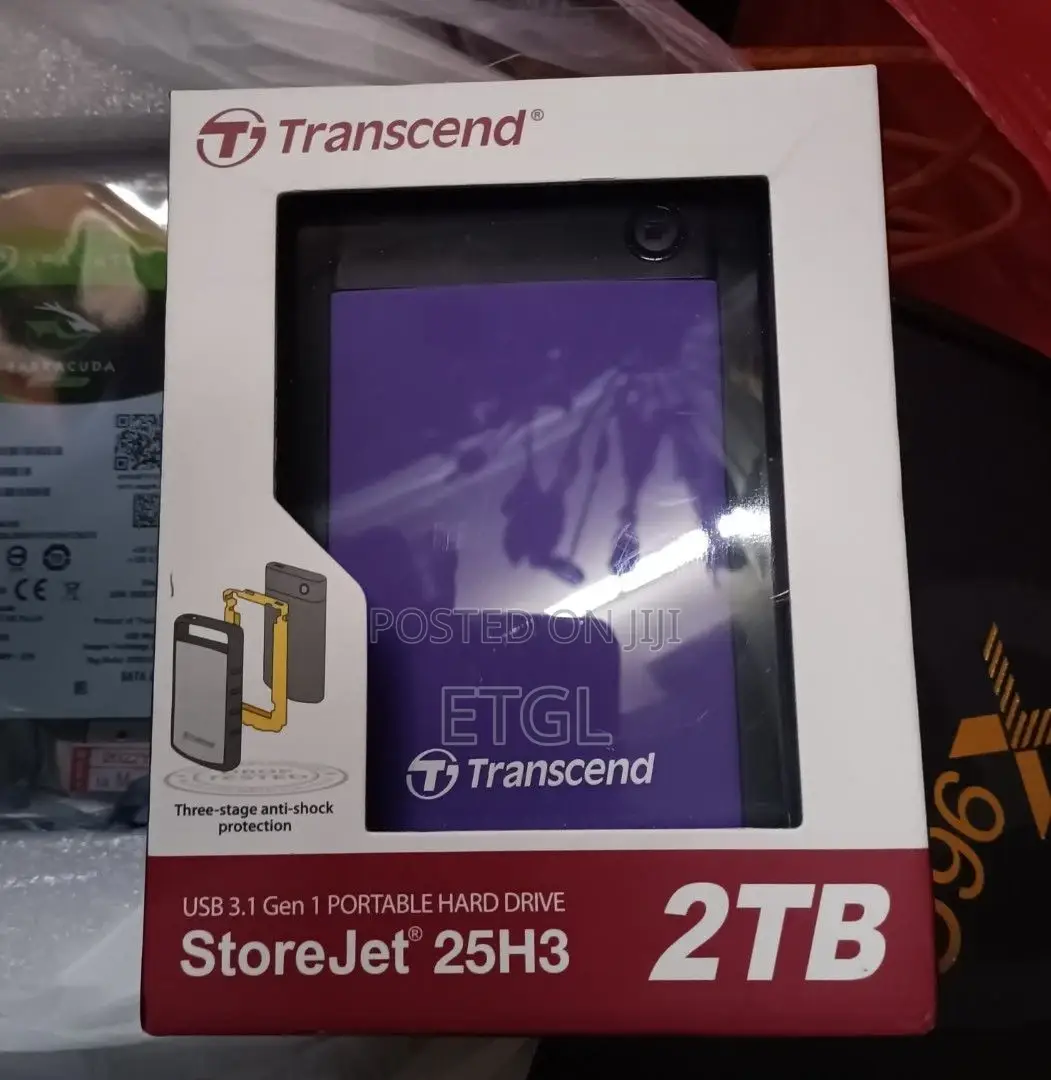 Transcend External HDD 2TB - Purple