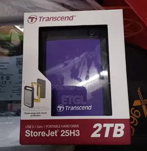 Transcend External HDD 2TB - Purple