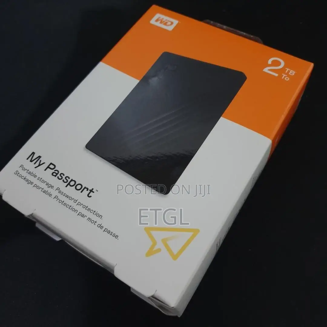 WD My Passport 2TB - Black