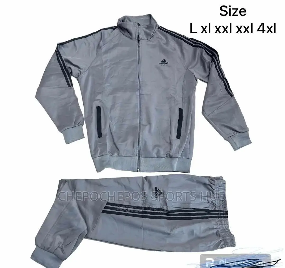 Quality Imported Adidas Grey Tracksuit