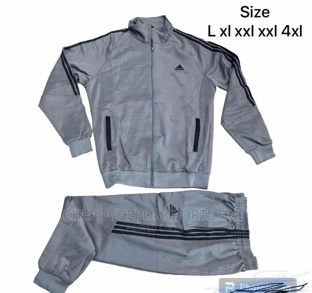 Quality Imported Adidas Grey Tracksuit