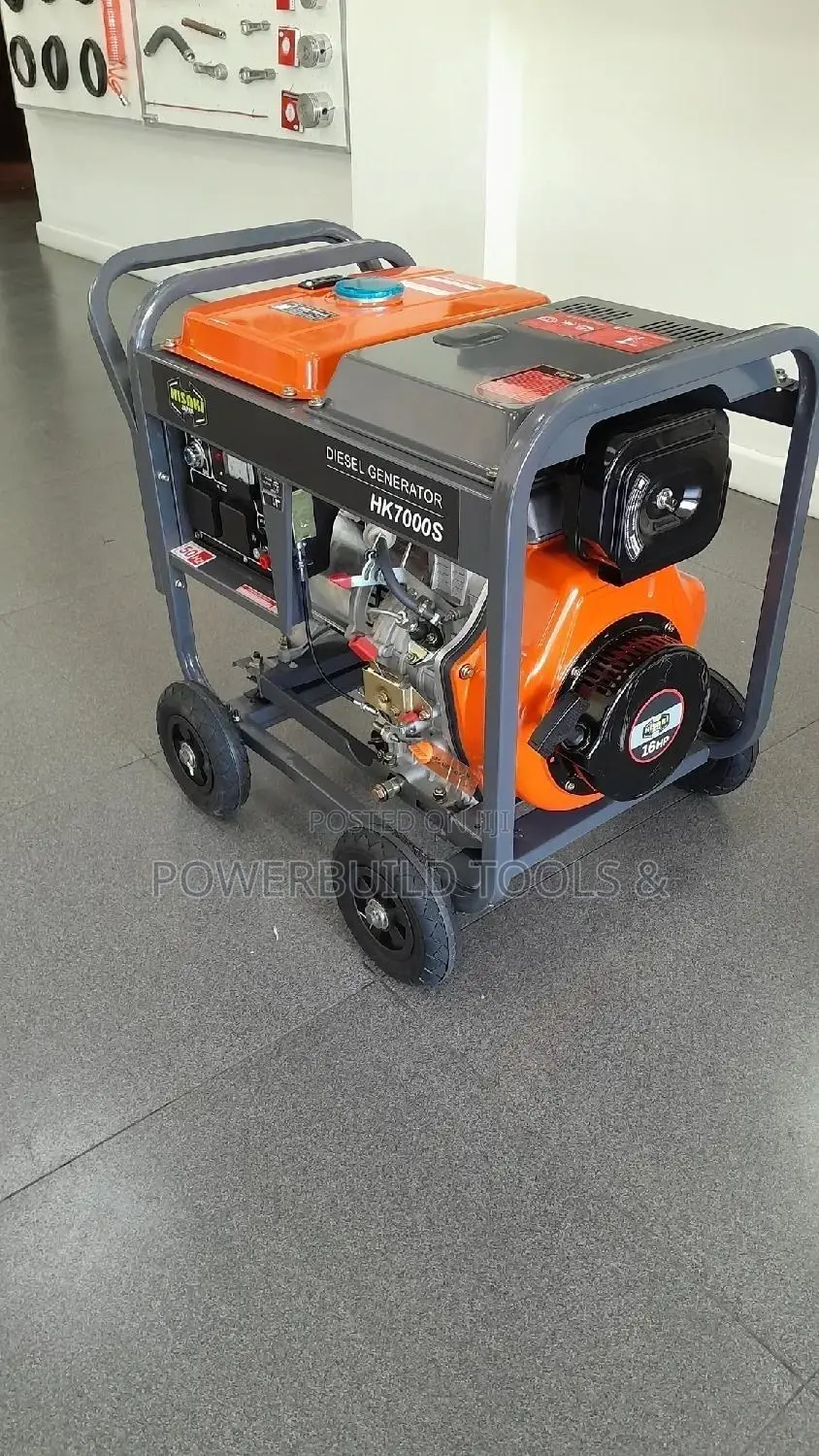 Hisaki 9kva Diesel Powered Openset.