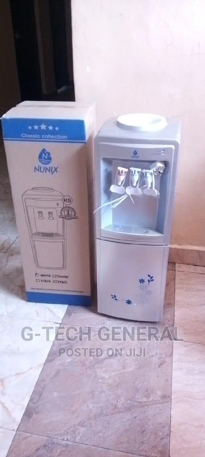 Nunix Silver 3tap Free Standing Water Dispenser in Nairobi Central Kitchen Appliances, GTech