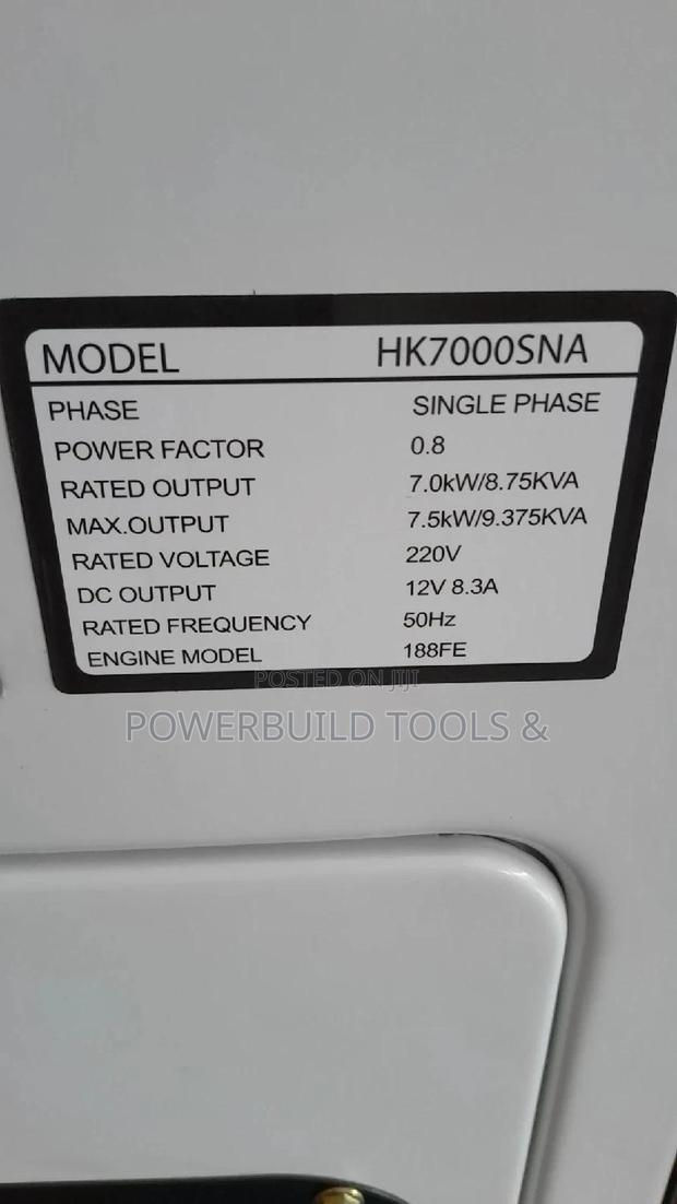 Hisaki 8.75kva Silent Generator - thumbnail 4