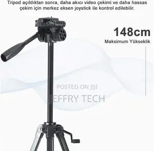 YUNTENG VCT-668 Pro Tripod With Damping Head Fluid Pan for S