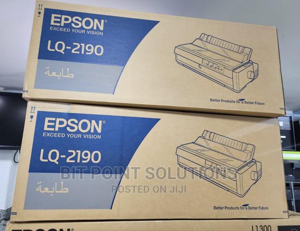Epson Lq 2190 Dot Matrix Printer ' Lq 2190 ! Epson Lq -2190"