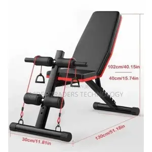 Gym Bench Adjustable Commercial Heavy Duty
