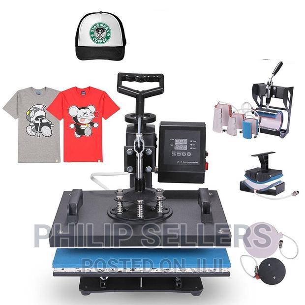 Brand New Combo Mug Cap Shirt Printing Heat Press Printing Machine - thumbnail 4