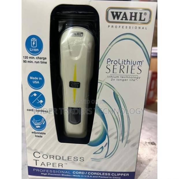 Wireless Rechearble Wahl Shaver - main view