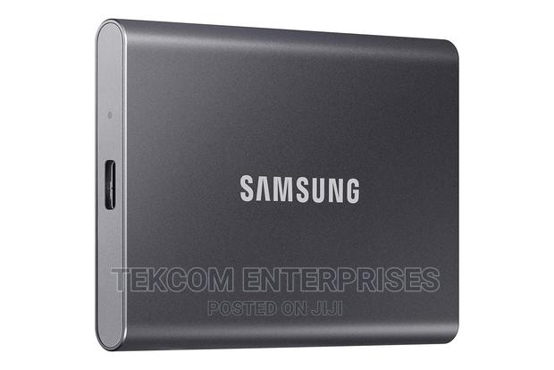 Samsung T7 Portable SSD USB 3.2 2TB (Gray) - main view