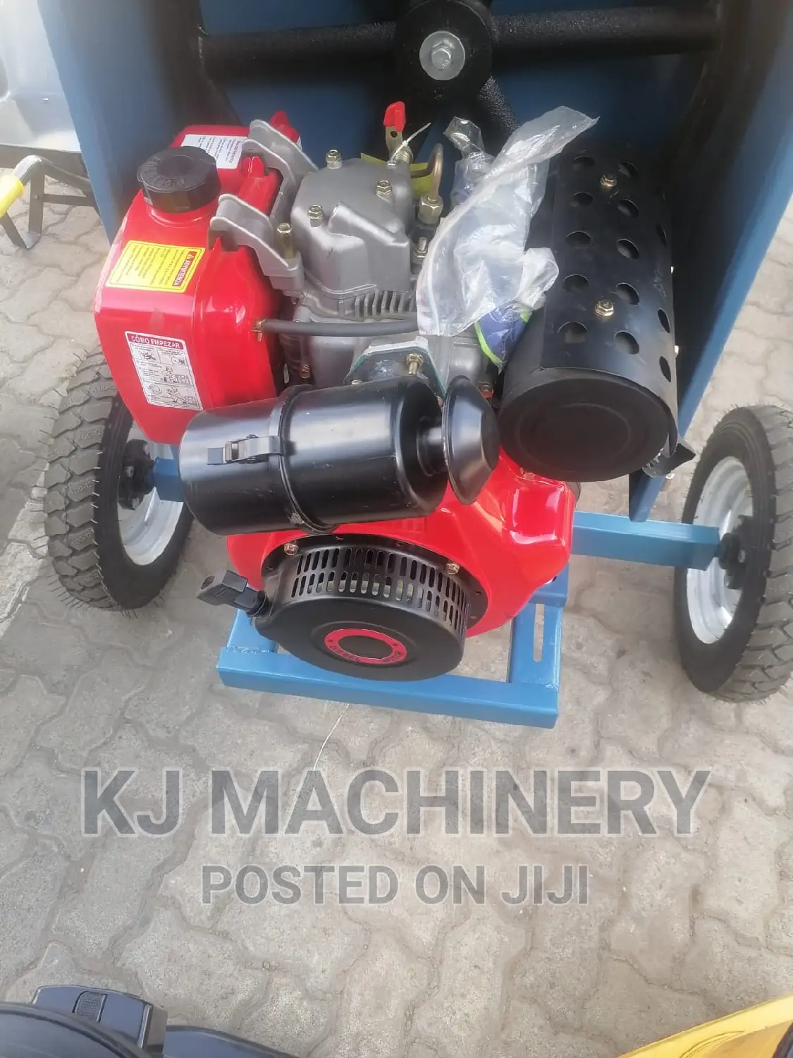 500 Litres Concrete Mixers-12horsepower Diesel Powered.