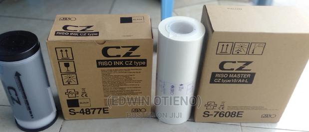 Masters and Ink for CZ 100 Copyprinters
