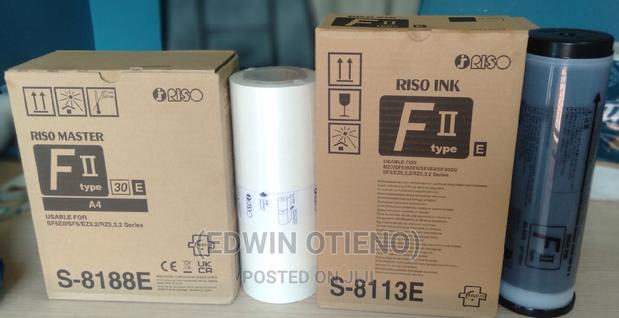 Ink and Masters for Use in SF/RZ Copyprinters(F2type)