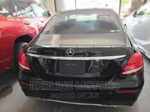 Mercedes-Benz E200 2016 Black