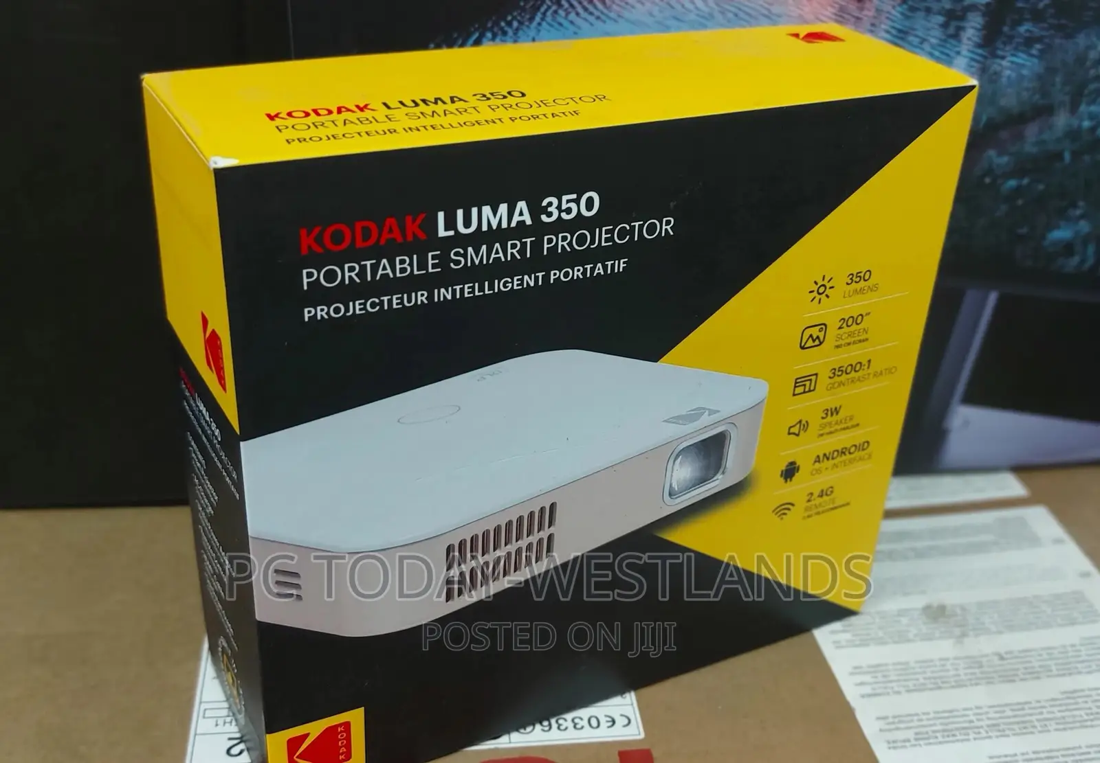 Kodak Luma 350 Portable Smart Projector ,Android ,Wifi/Bt