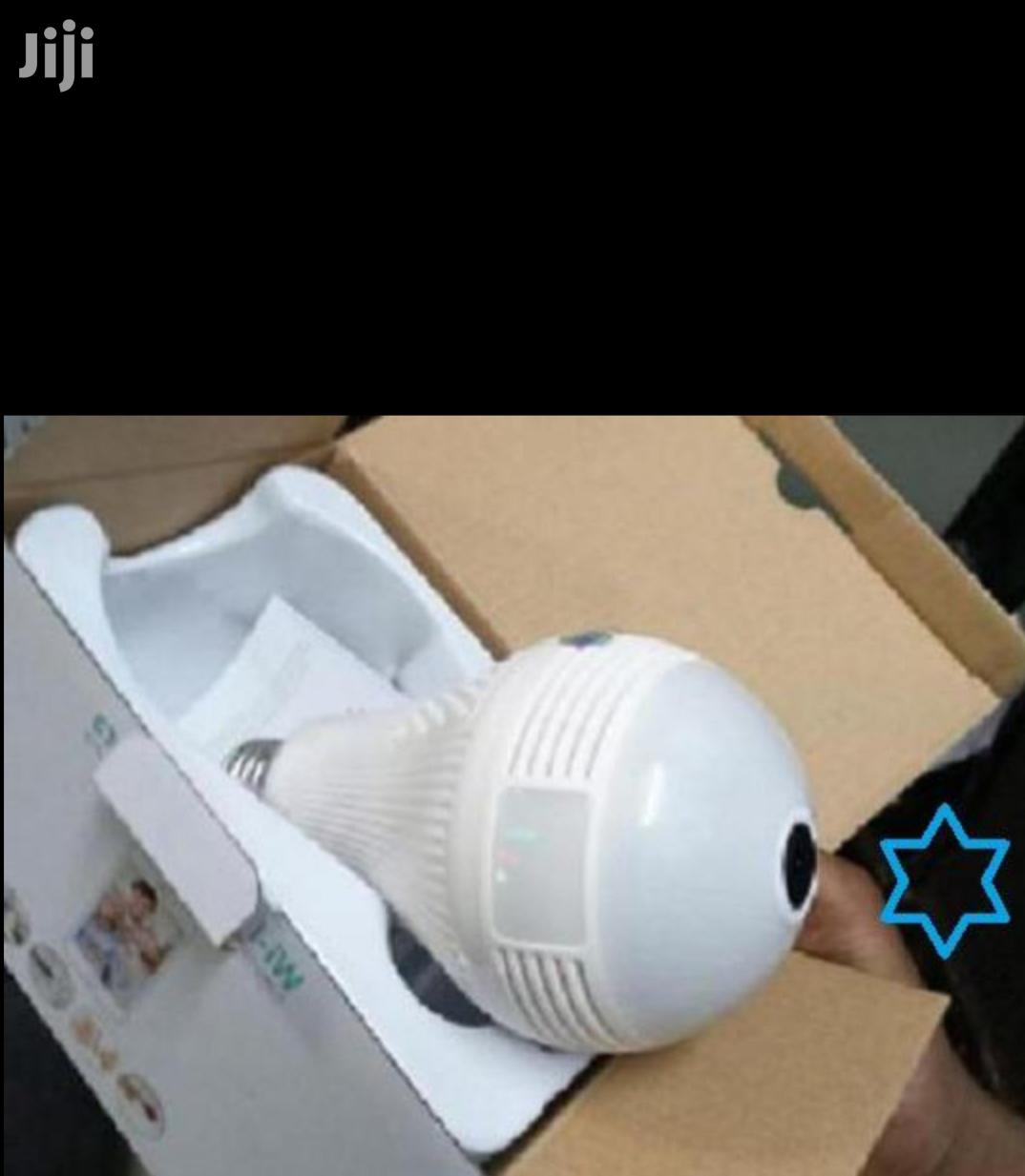 Panorama Spy Nanny Bulb Camera Cctv