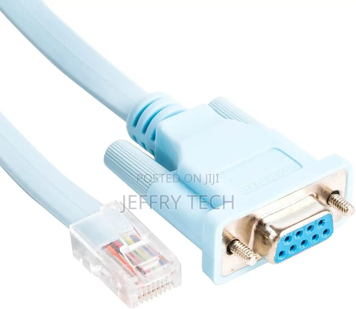 RJ45 to RS232 DB9 9-Pin Serial Port Female to RJ45 Female Ca