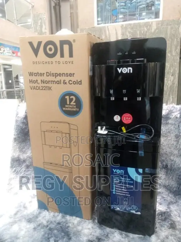 Von Dispenser 3 Taps Hot,Cold and Normal