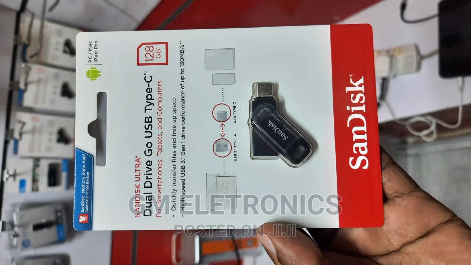 Dual Drive Usb/Type-C 128gb. (Otg)