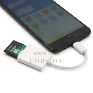 USB Type C to SD Card Camera Reader OTG Adapter Cable USB-C