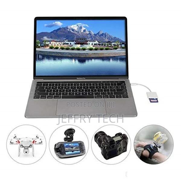 USB Type C to SD Card Camera Reader OTG Adapter Cable USB-C - thumbnail 3