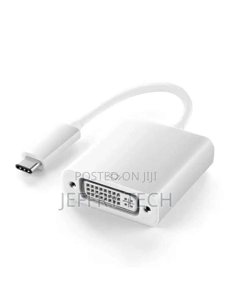 USB Type C to DVI Adapter – USB-C 3.1 Male to DVI Female 108