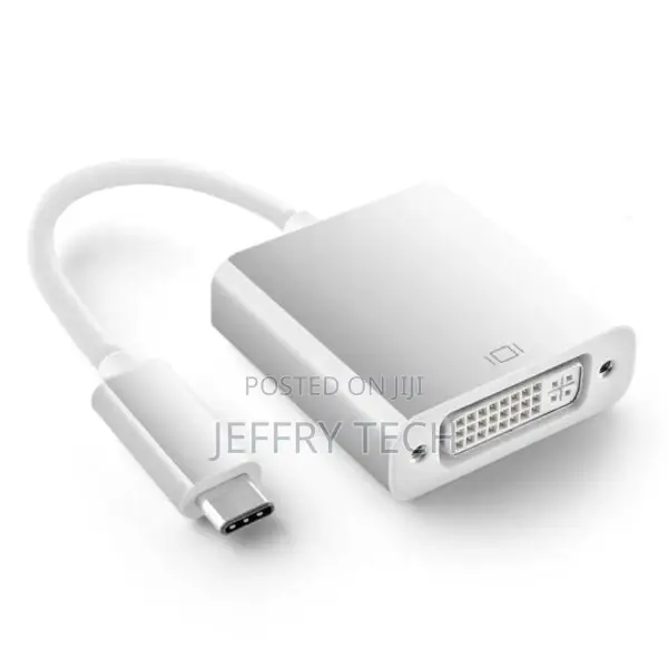 USB Type C to DVI Adapter – USB-C 3.1 Male to DVI Female 108
