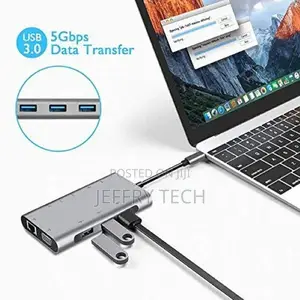 10 in 1 USB C Hub Adapter, Dongle Type C Aluminum Hub Adapte