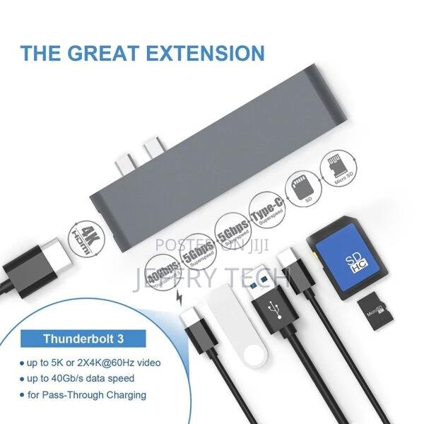 Type-C Pro Hub Adapter for 2016/2017 Macbook Pro 13” and 15” - thumbnail 8