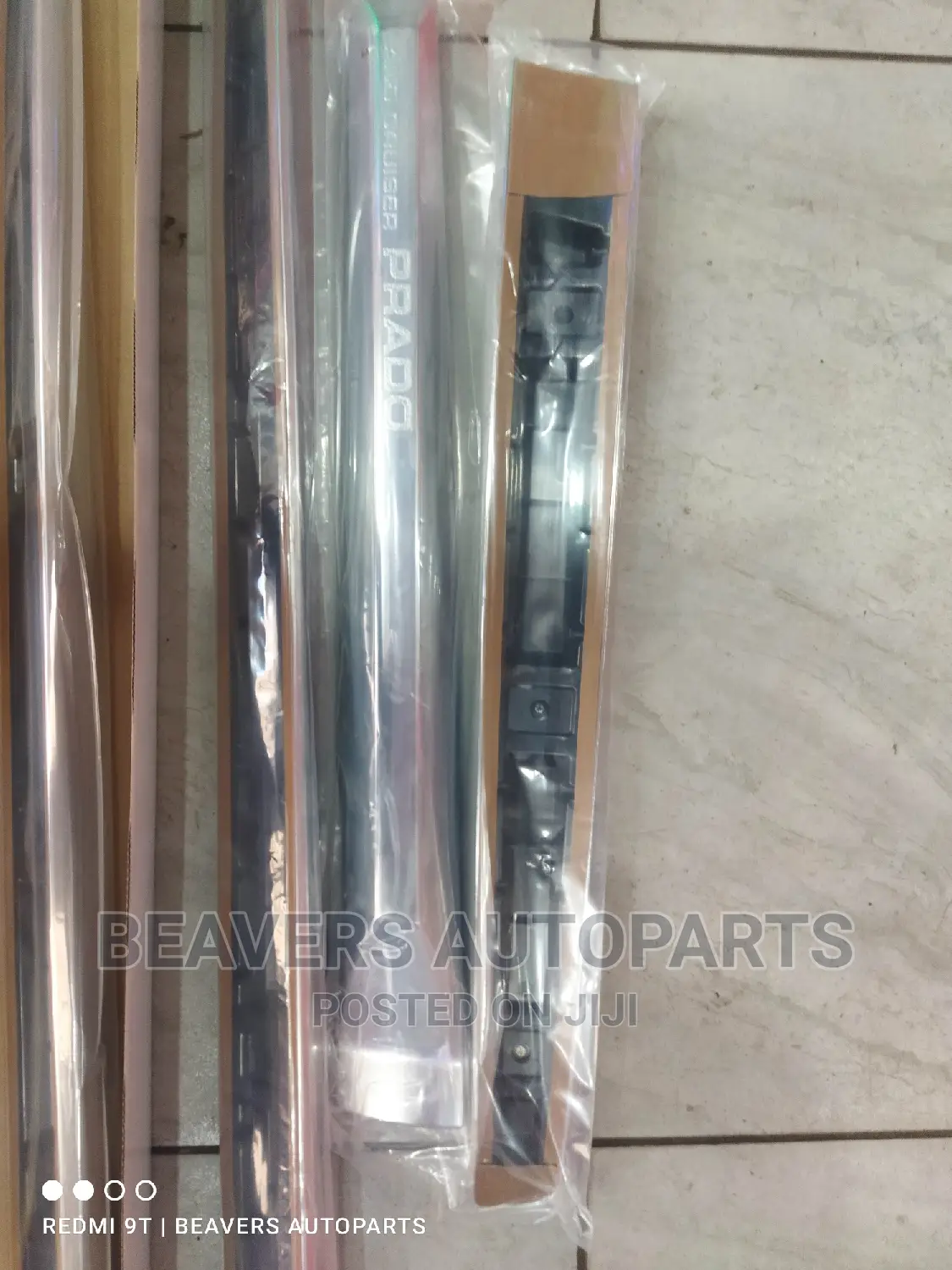 Prado J150 Door Chrome Moulding