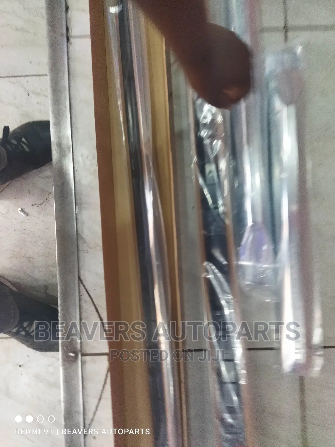 Prado J150 Door Chrome Moulding