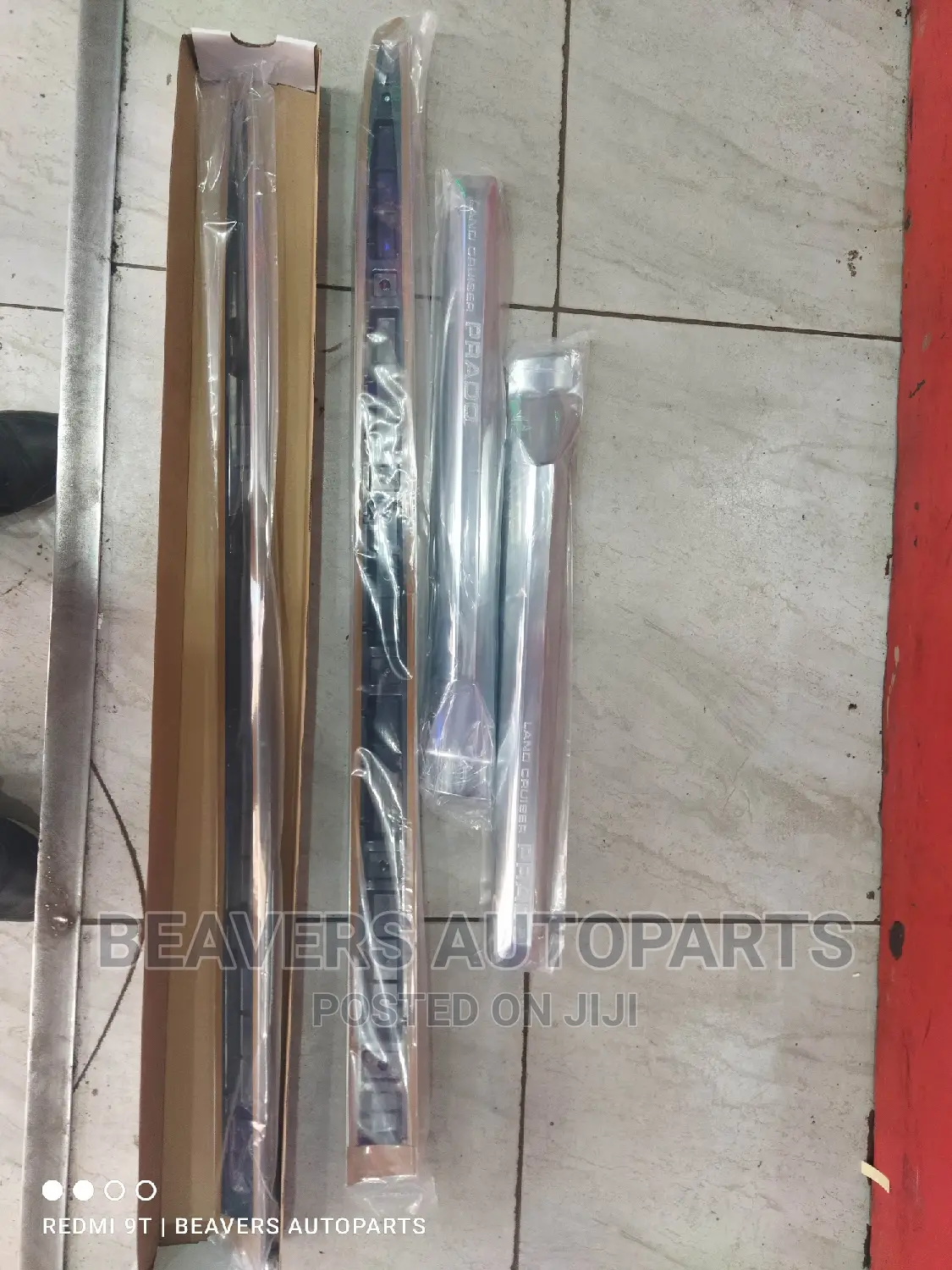 Prado J150 Door Chrome Moulding