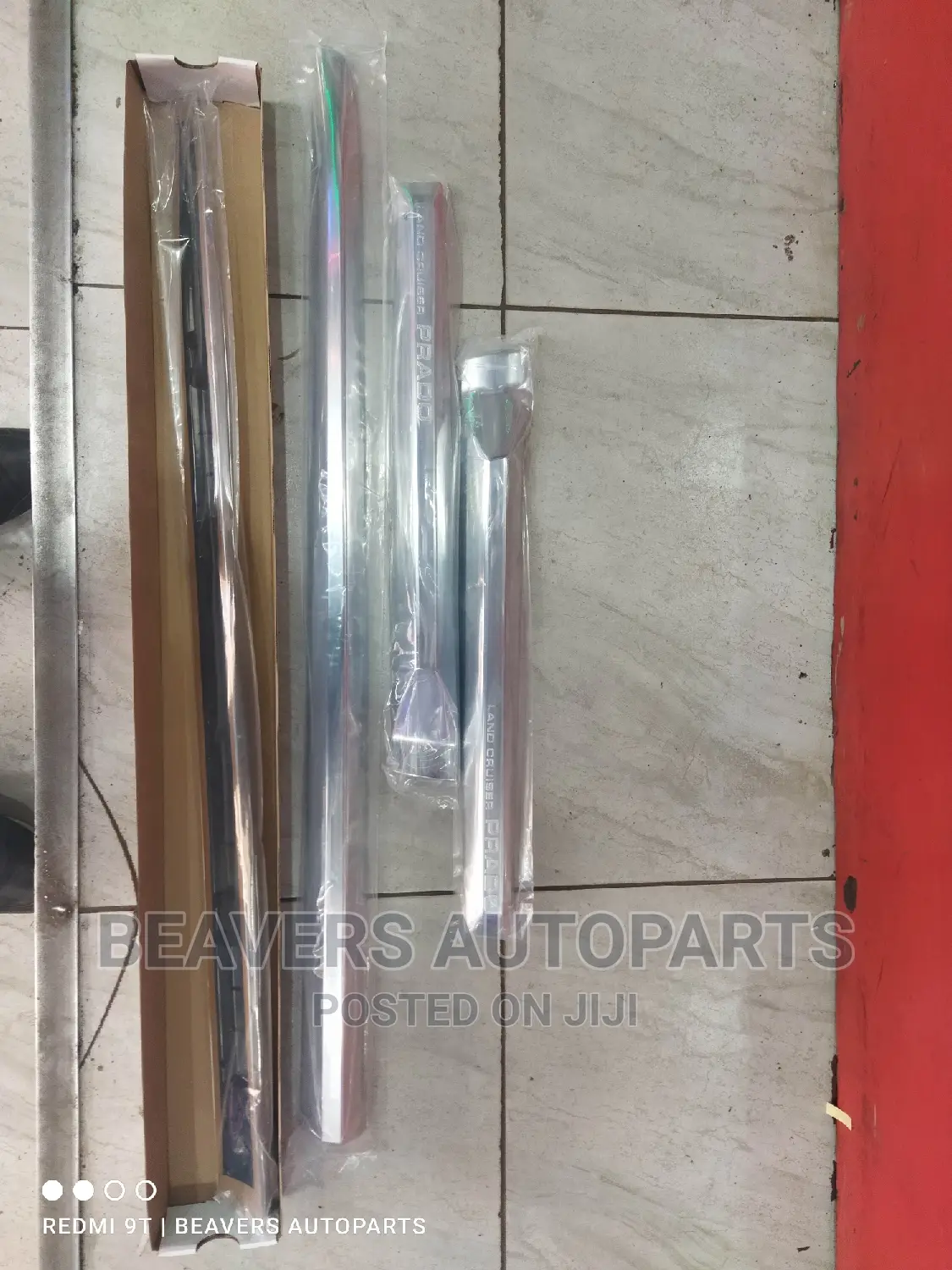Prado J150 Door Chrome Moulding
