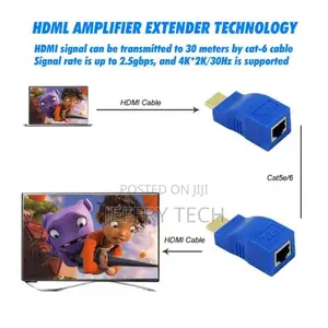 Microware 3D HDMI 1.4 30M Extender to RJ45 Over Cat 5e/6