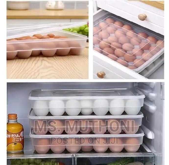 34 PCS Egg Storage Container