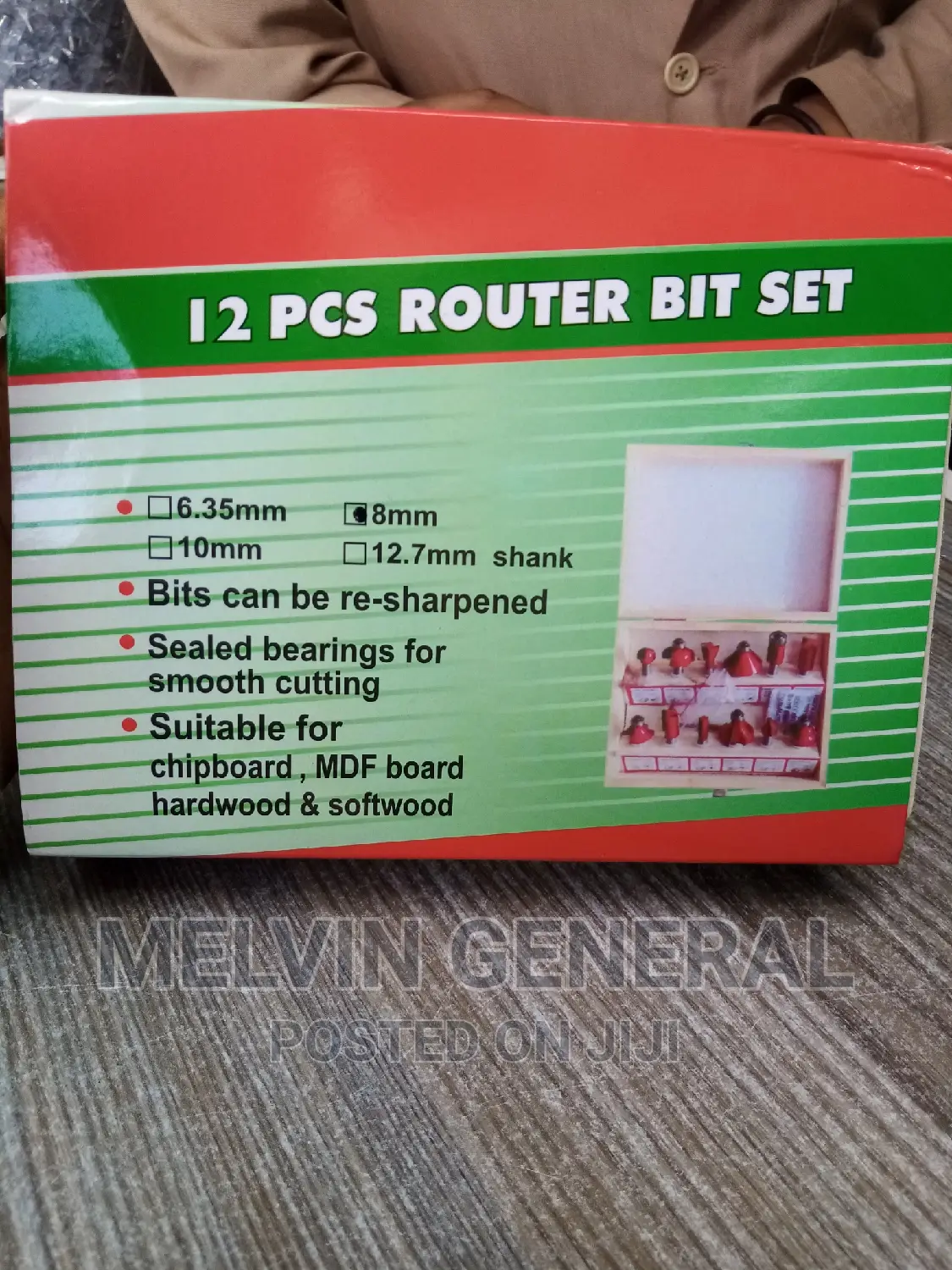 12pcs Routerbit Set