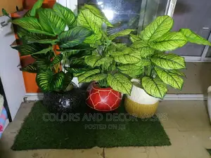 Artificial Plants and Vases on Offer
