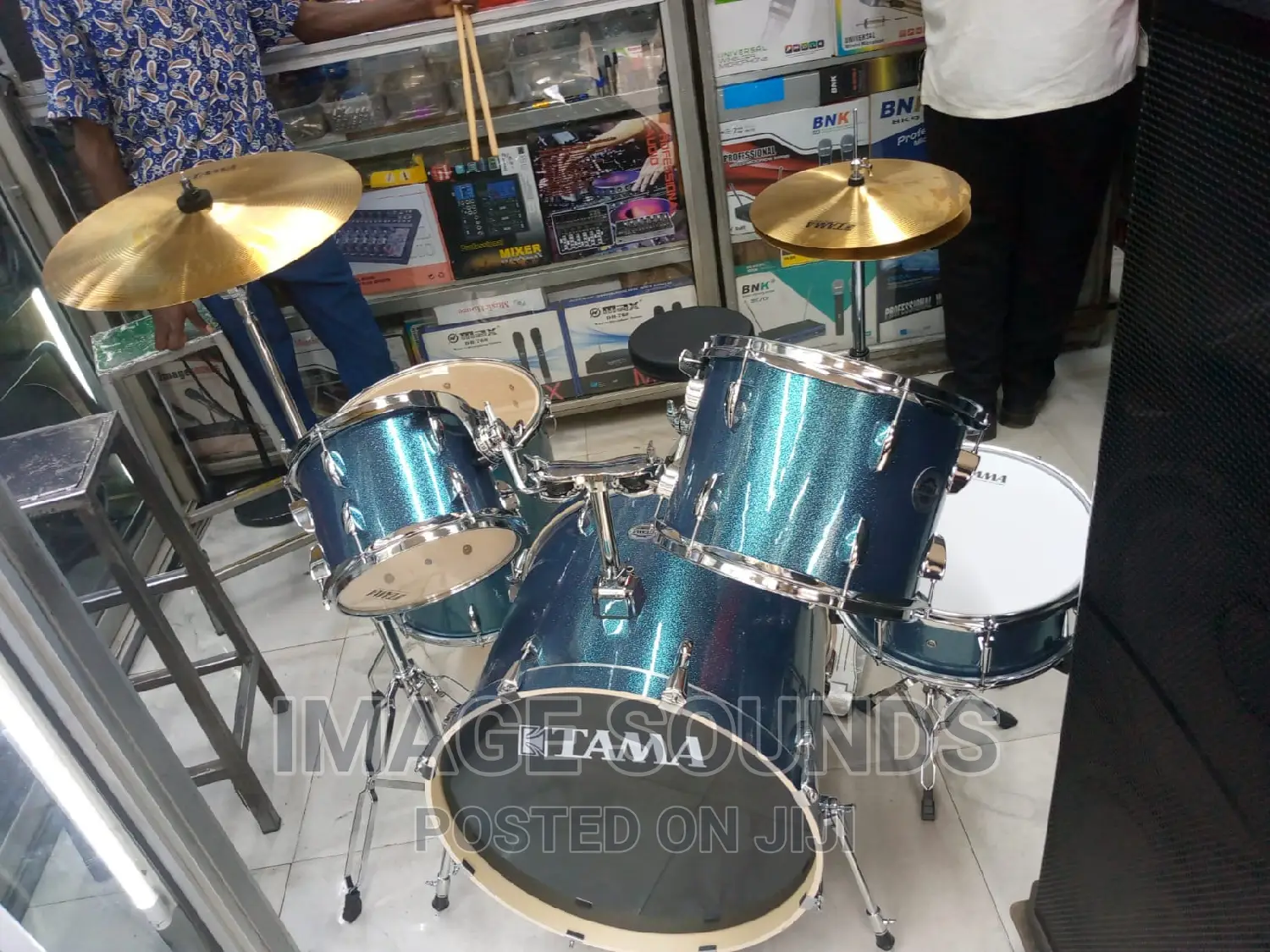 Tama 5piece Drumset Kit- Shiny Blue