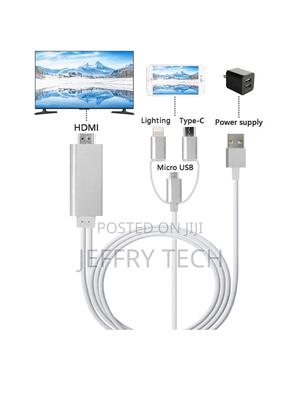 3-in-1 Lighting/Type-C/Micro USB to HDMI Cable for IOS and A - thumbnail 2