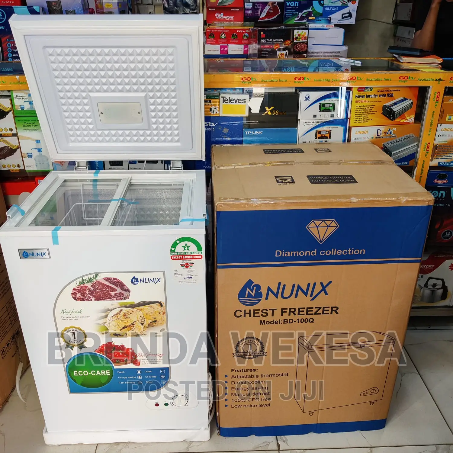 *Nunix 100l Deep Freezer