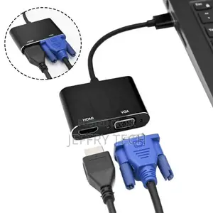 HDMI VGA Adapter Usb3.0 to VGA HDMI Video Converter 1080P Di