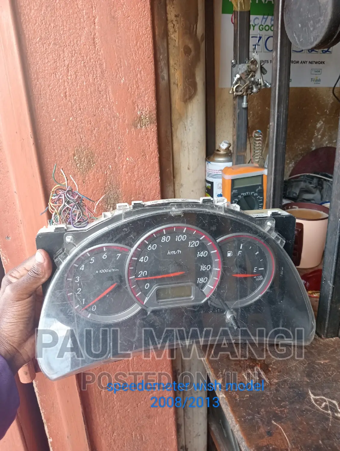 Speedometer Wish Model 2008 in Nairobi Central Vehicle Parts
