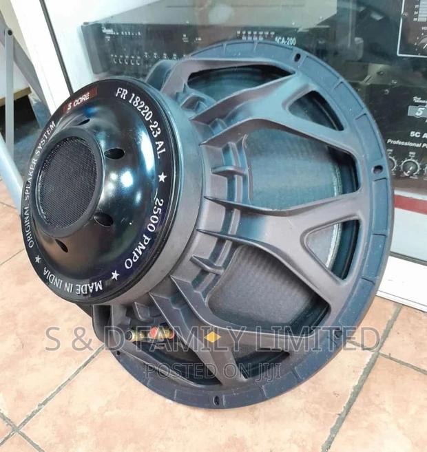 5 Core FR 18220-23 AL Bass Speaker - thumbnail 2
