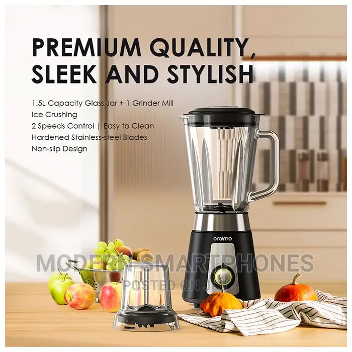 Oraimo Smartblender Large Capacity 2speeds Control Blender