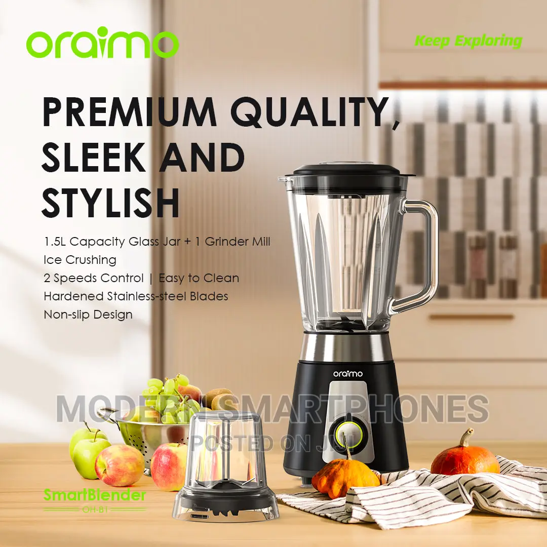 Oraimo Smartblender Large Capacity 2speeds Control Blender