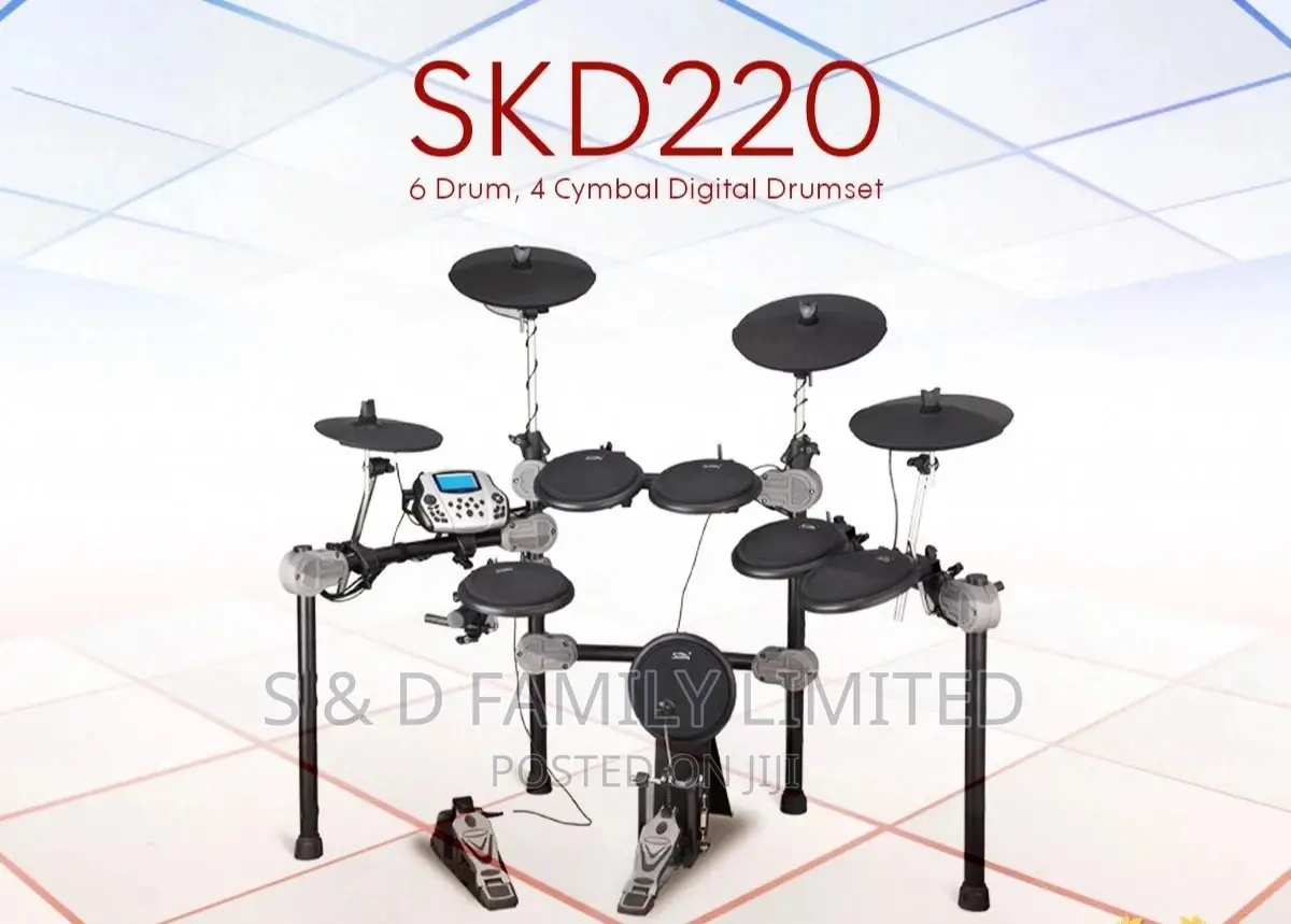 Soundking SKD220 6 Drum 4 Cymbal Drumset