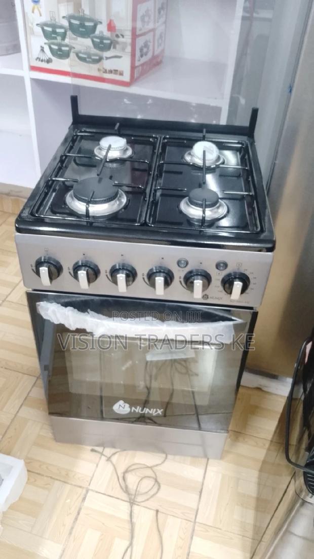 Nunix 50*55 Full Gas Standing Cooker With Gas Oven