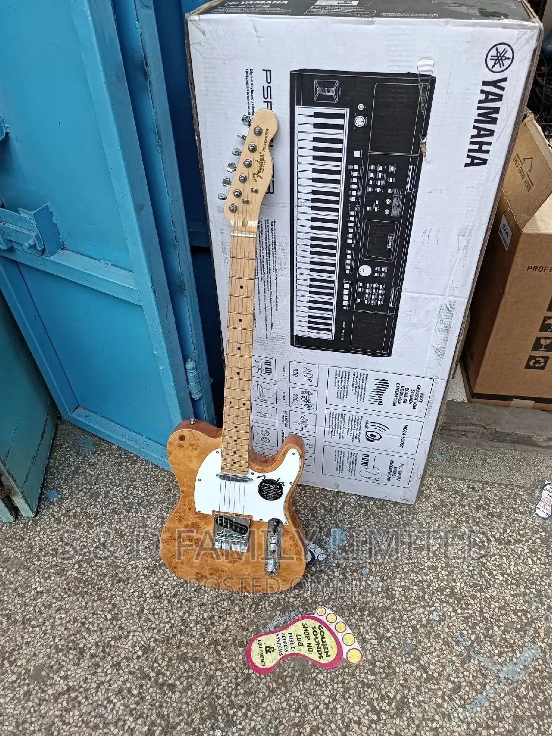 Fender Rythmn Telecaster Guitar