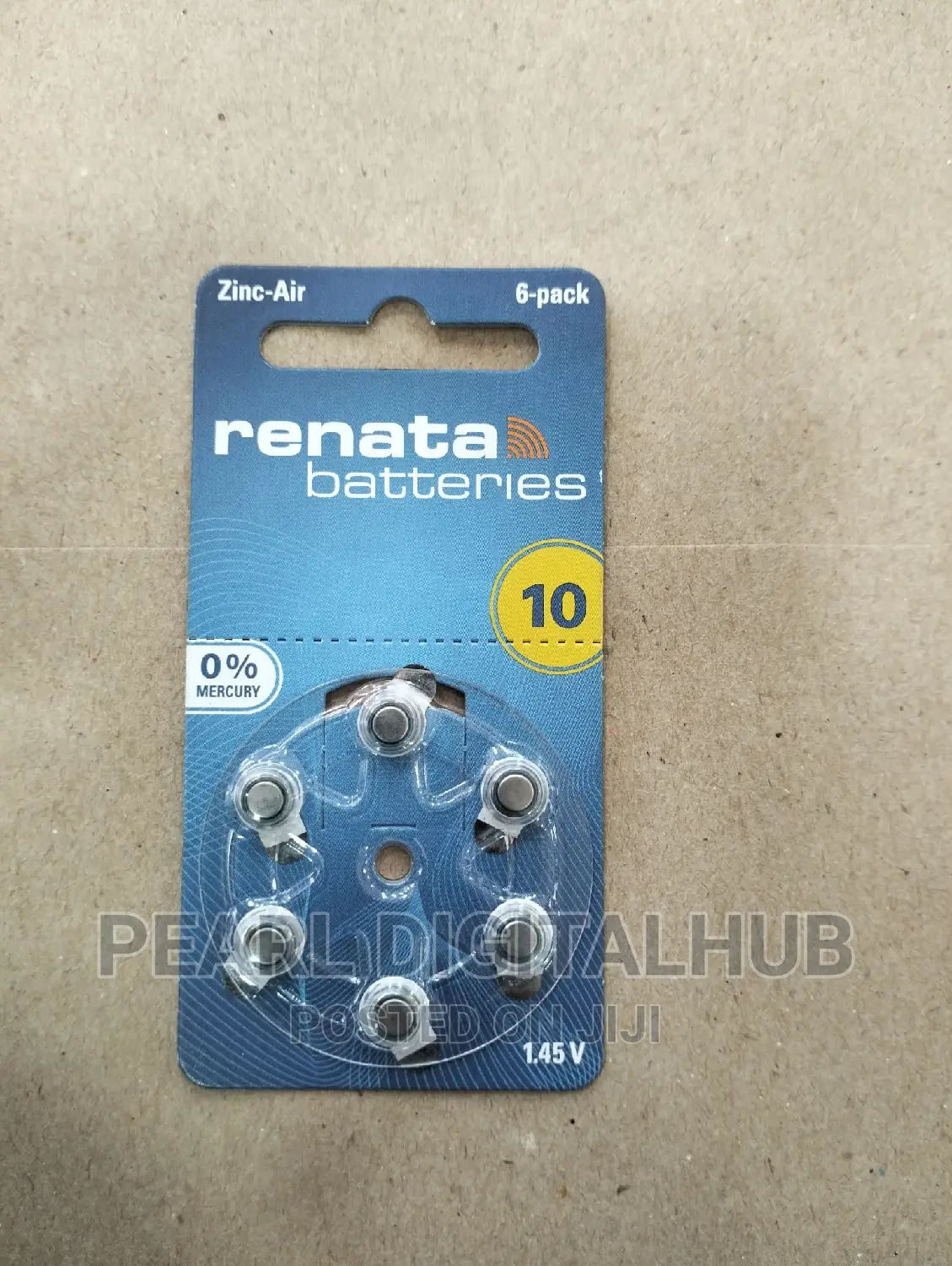 Hearing Aid Renata Batteries Size 10